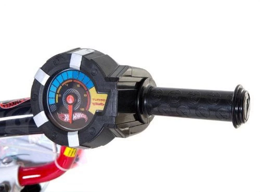 hot wheels boy's 16-inch bike, black/red/orange - Cheap Fitting