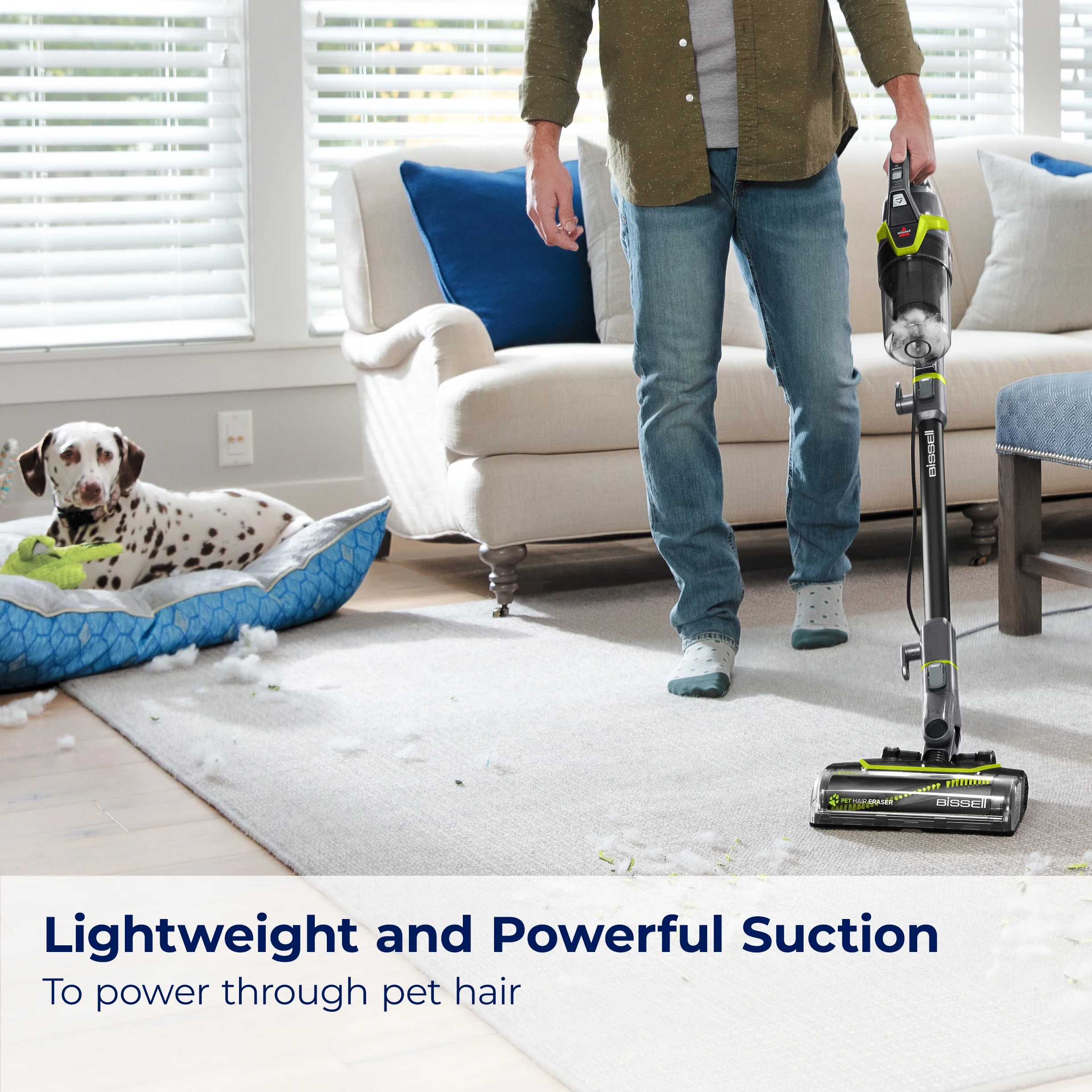 BISSELL Pet Hair Eraser Slim Corded Vacuum Cleaner 3875 - Cheap Fitting