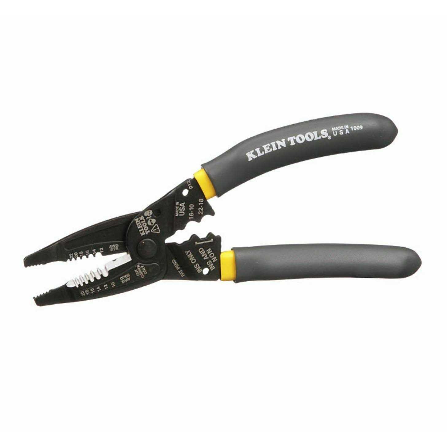 Klein Tools Klein-Kurve Long-Nose Wire Stripper/Crimper 1009SEN - Cheap Fitting
