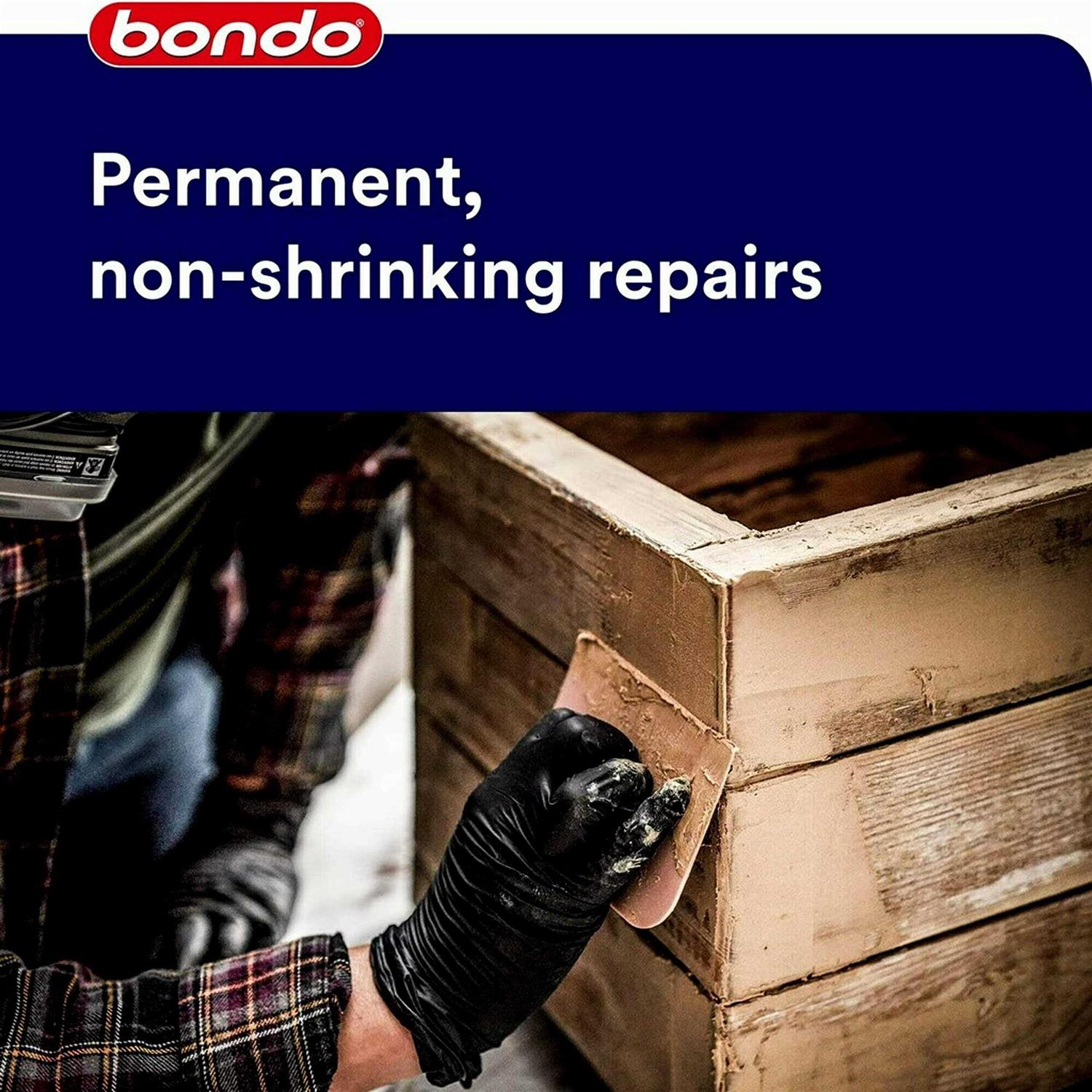 Bondo Wood Filler - Cheap Fitting