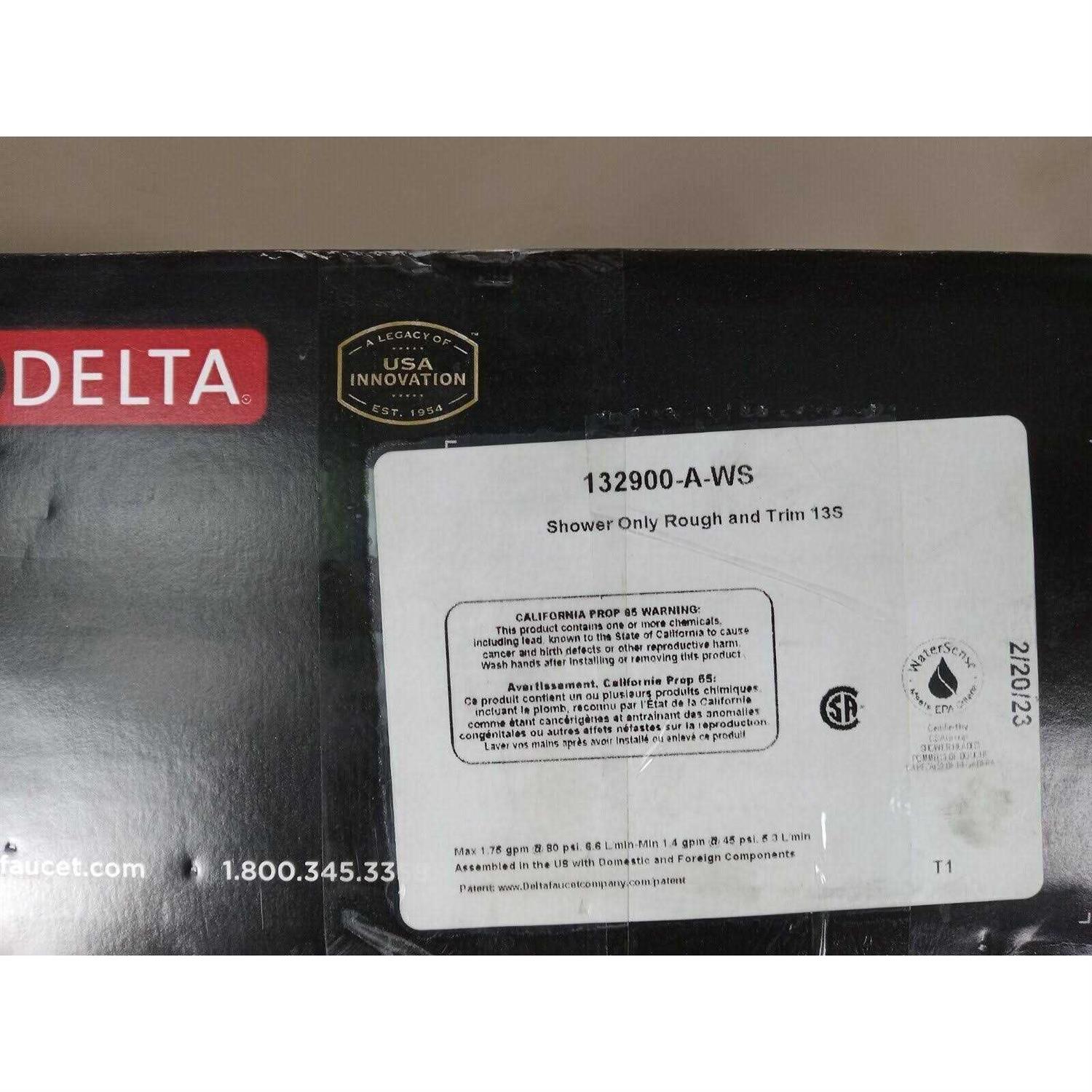 Delta Classic Chrome Single-Handle Shower Faucet - Cheap Fitting