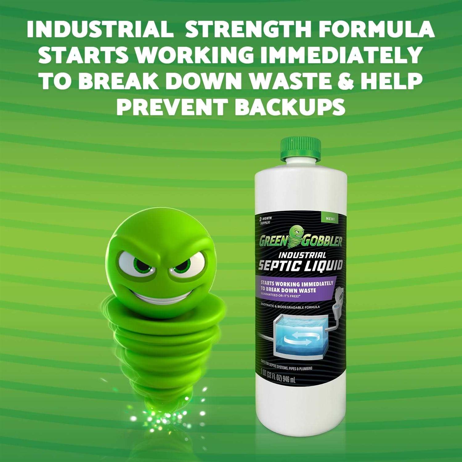 Green Gobbler Industrial Septic Liquid - Cheap Fitting