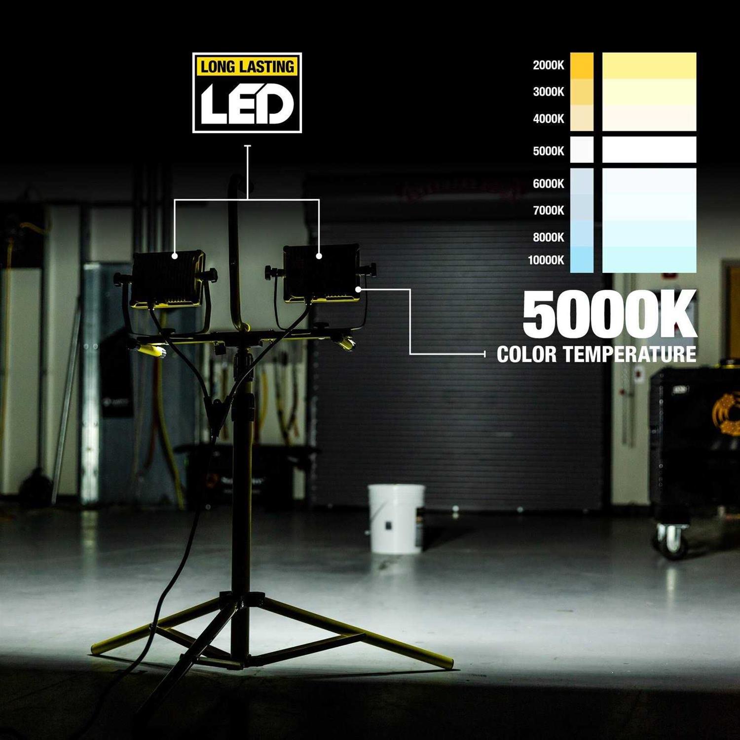 Southwire CSW3X2 Dual Head Work Light - Cheap Fitting