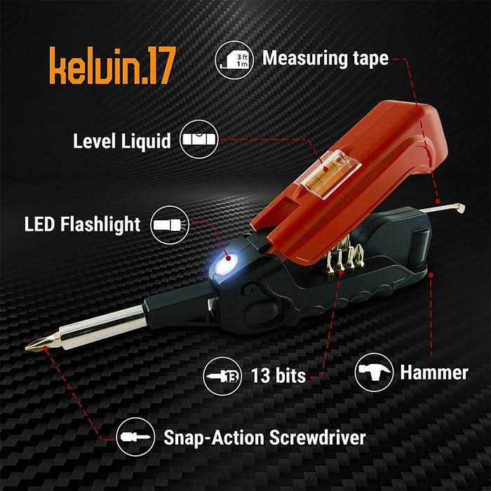 Kelvin Everyday Multi-Tool with Flashlight - Cheap Fitting