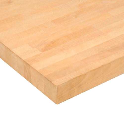 Global Industrial Birch Butcher Block Square Edge Workbench Top - Cheap Fitting