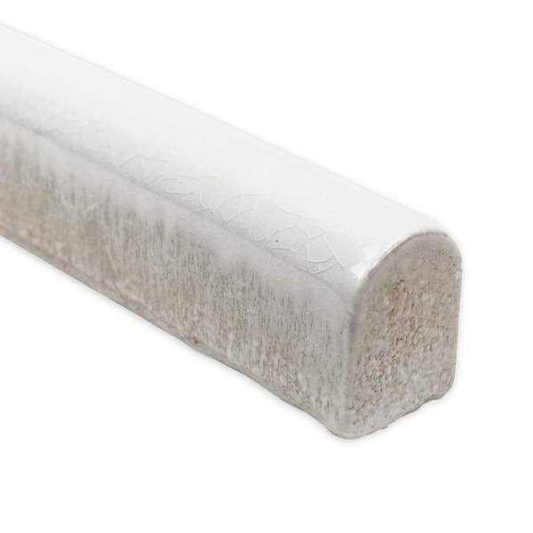 Ivy Hill Tile Delphi 6 x 1.5 Polished Ceramic Pencil Liner Tile Trim EXT3RD100281 - Cheap Fitting