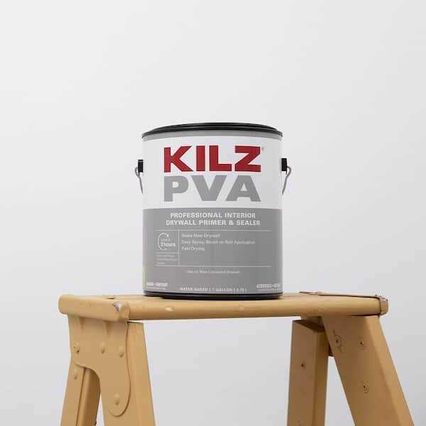 KILZ 1 gal. White Interior PVA Drywall Primer - Cheap Fitting