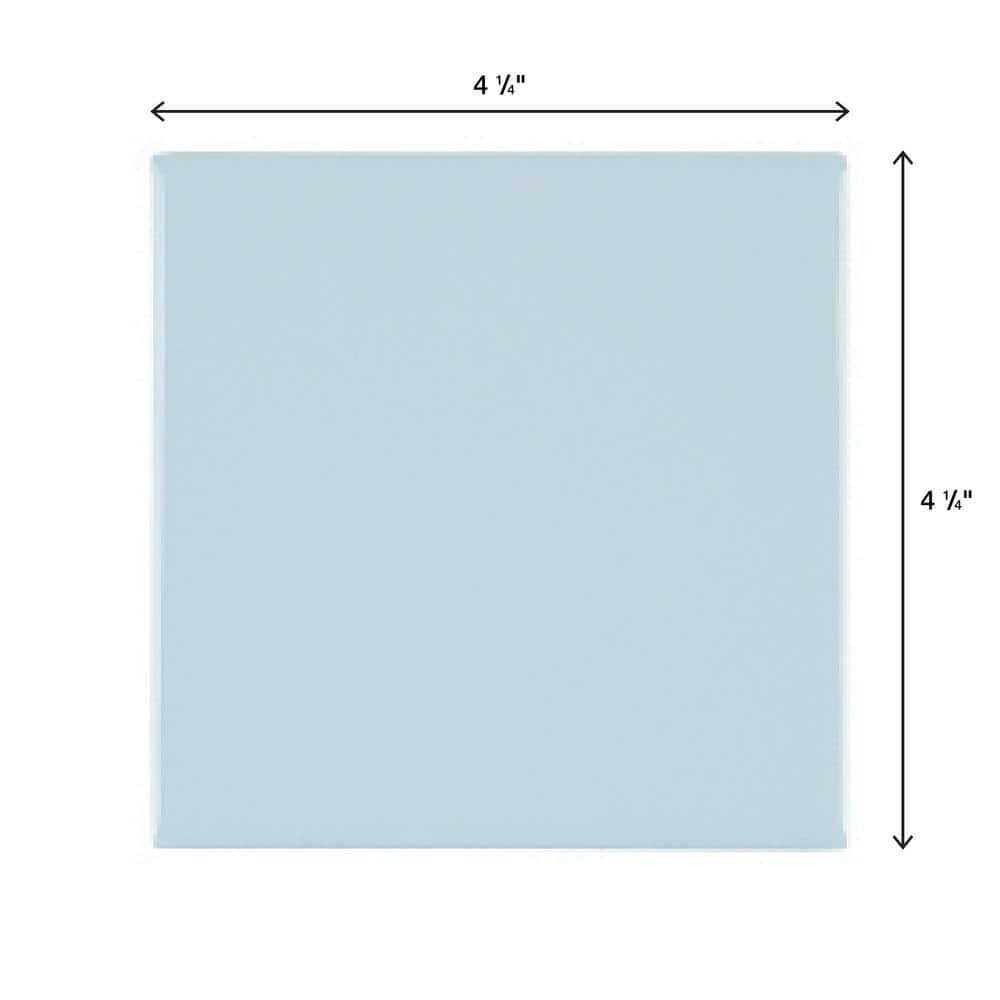 Daltile Restore Tide Blue 4-1/4 in. x 4-1/4 in. Glazed Ceramic Wall Tile - Cheap Fitting