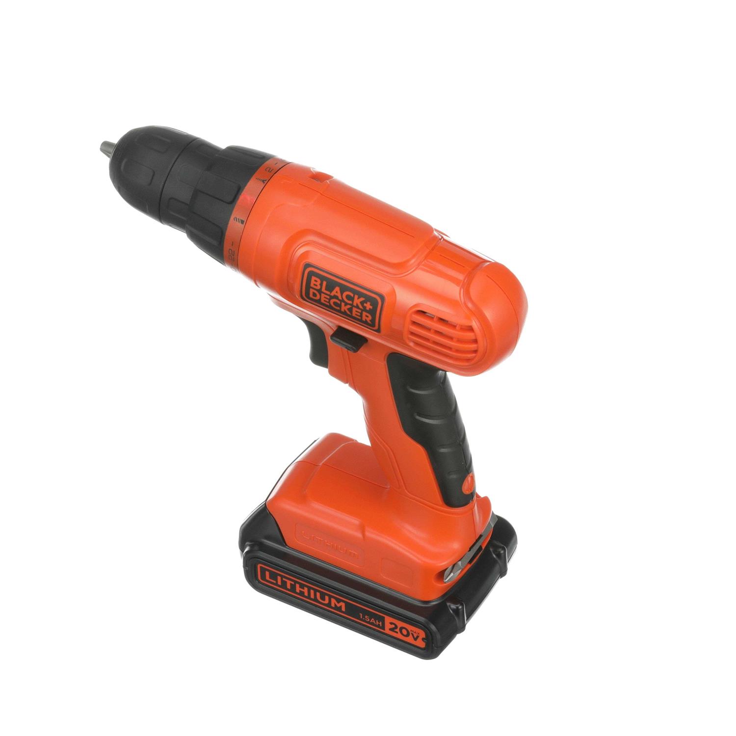 Black+decker 20V Max* Powerconnect Cordless Drill Kit + 100 pc. Kit - Cheap Fitting