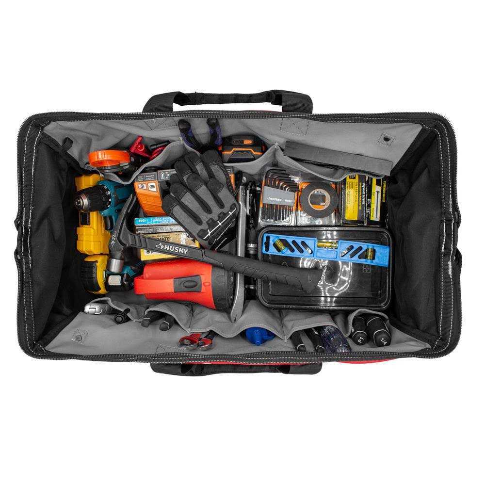 Husky 24 in. 16 Pocket Zippered Tool Bag - Cheap Fitting