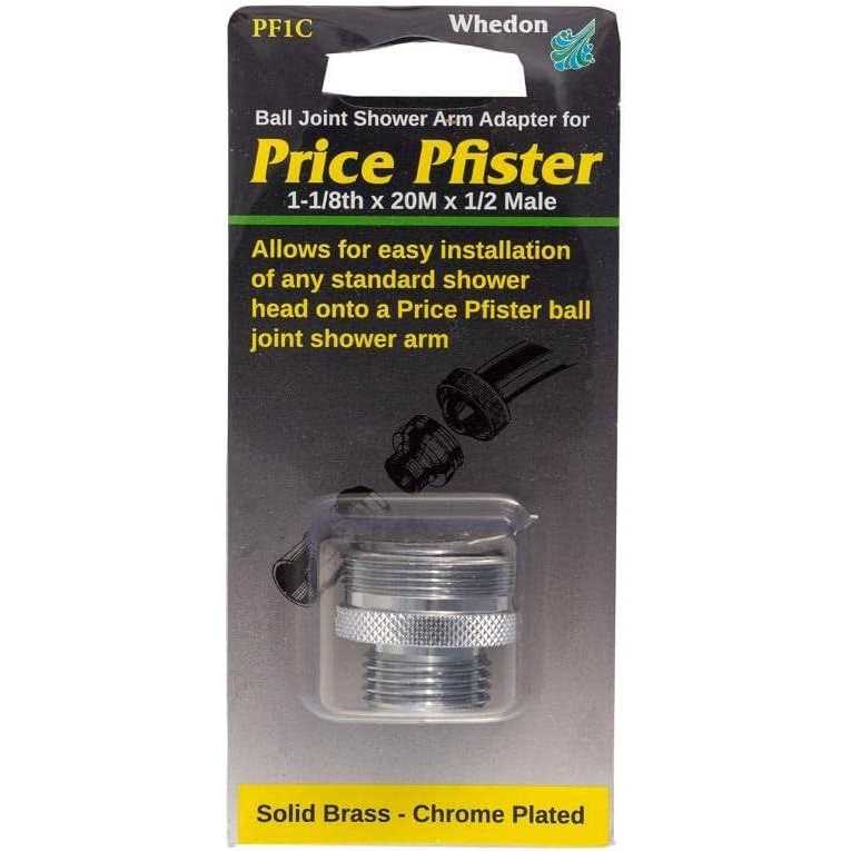Whedon Pfister Chrome Brass Shower Arm Adapter PF1C - Cheap Fitting