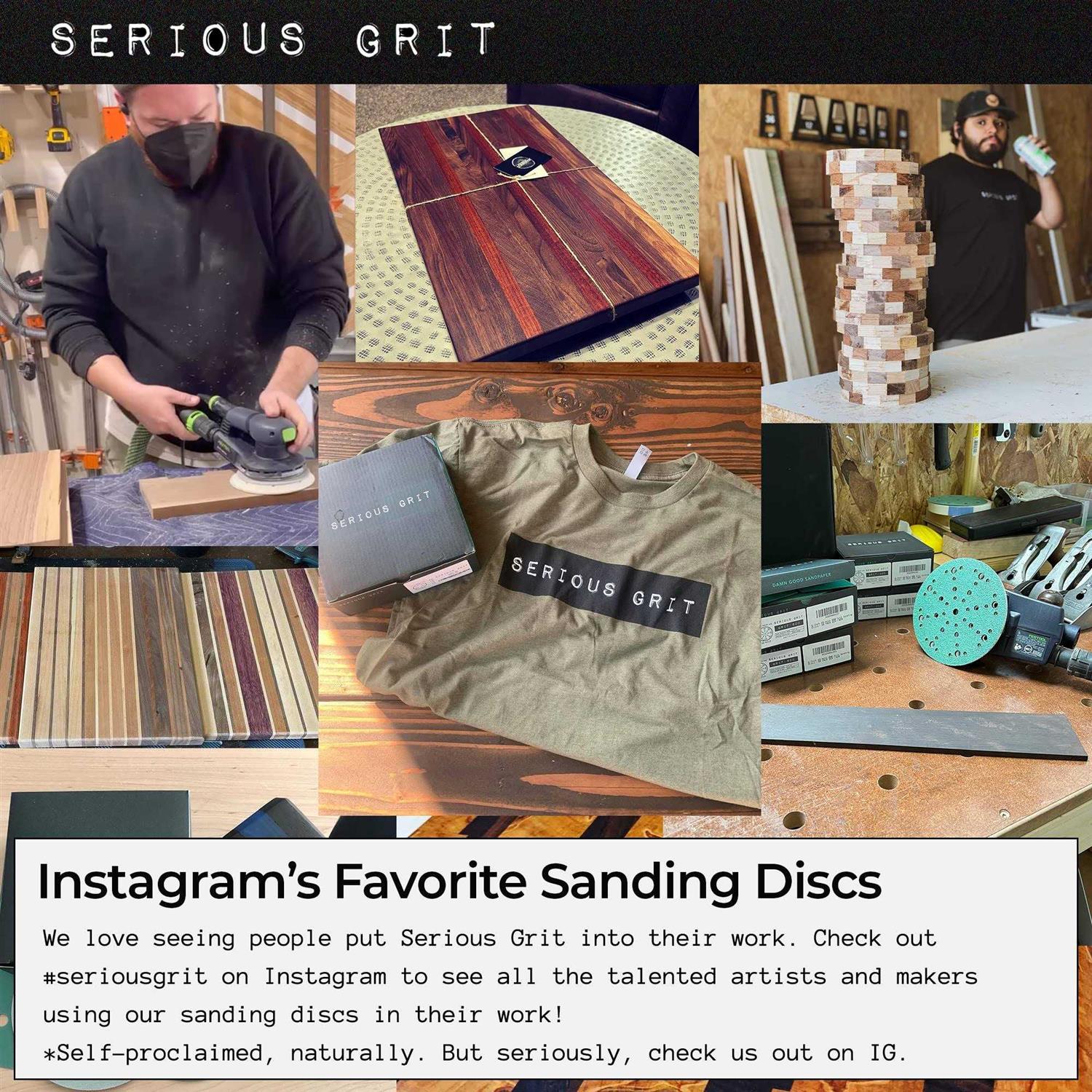 Serious Grit 6-Inch Grit Sanding Discs Heavy-Duty Hook & Loop Film Discs - Cheap Fitting