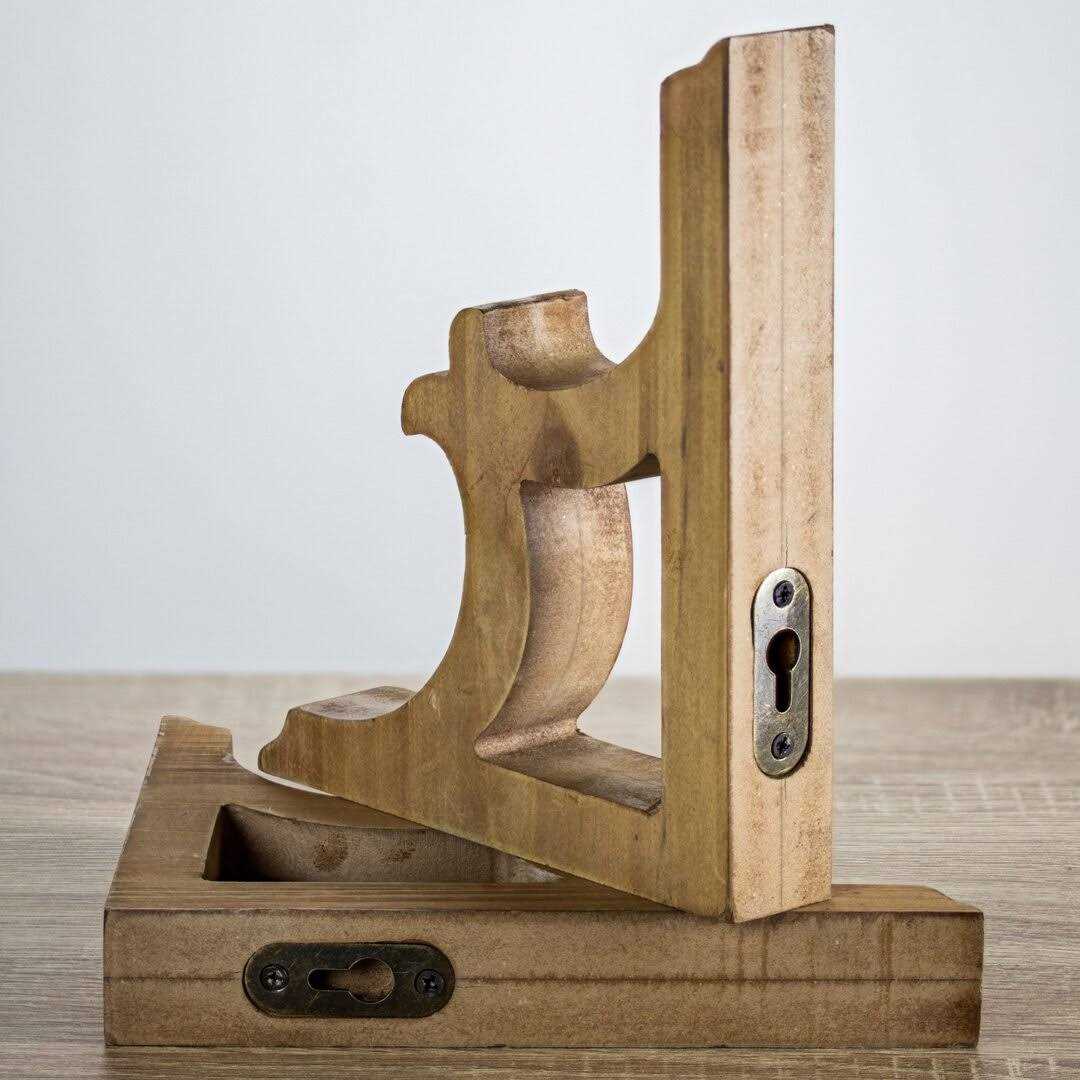 Eades 2 Piece Wooden Corbels Shelf Brackets Vintage Farmhouse Wall Décor Set Ophelia & Co - Cheap Fitting