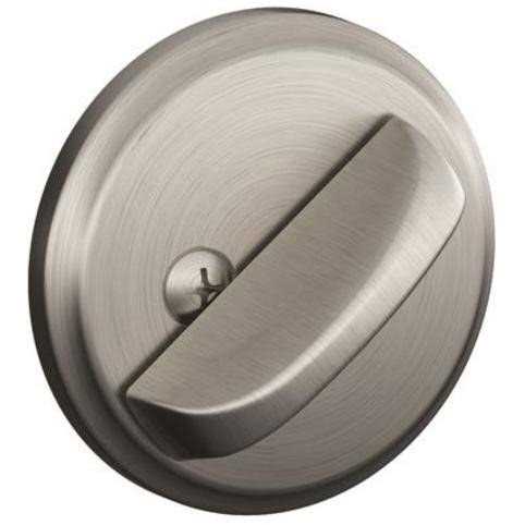 One-Sided Deadbolt Thumbturn with Exterior Plate Schlage - Cheap Fitting