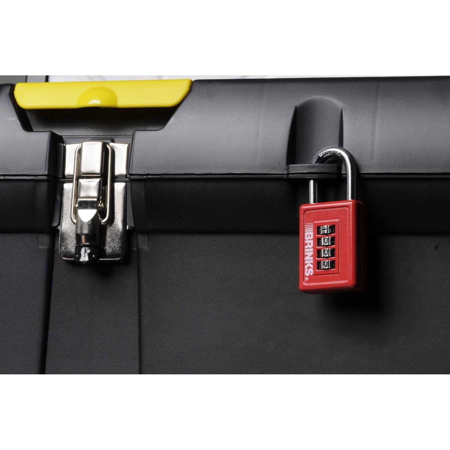 Brinks Zinc Diecast 40mm Combination Sport Padlock with 1 3/16in Shackle - Cheap Fitting