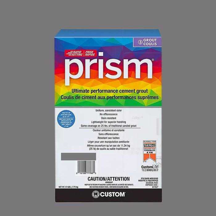 Custom Building Products Grout Prism 17 lb - Cheap Fitting