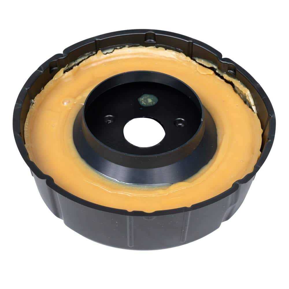 Everbilt Extra Thick Toilet Wax Ring with Plastic Horn - Cheap Fitting