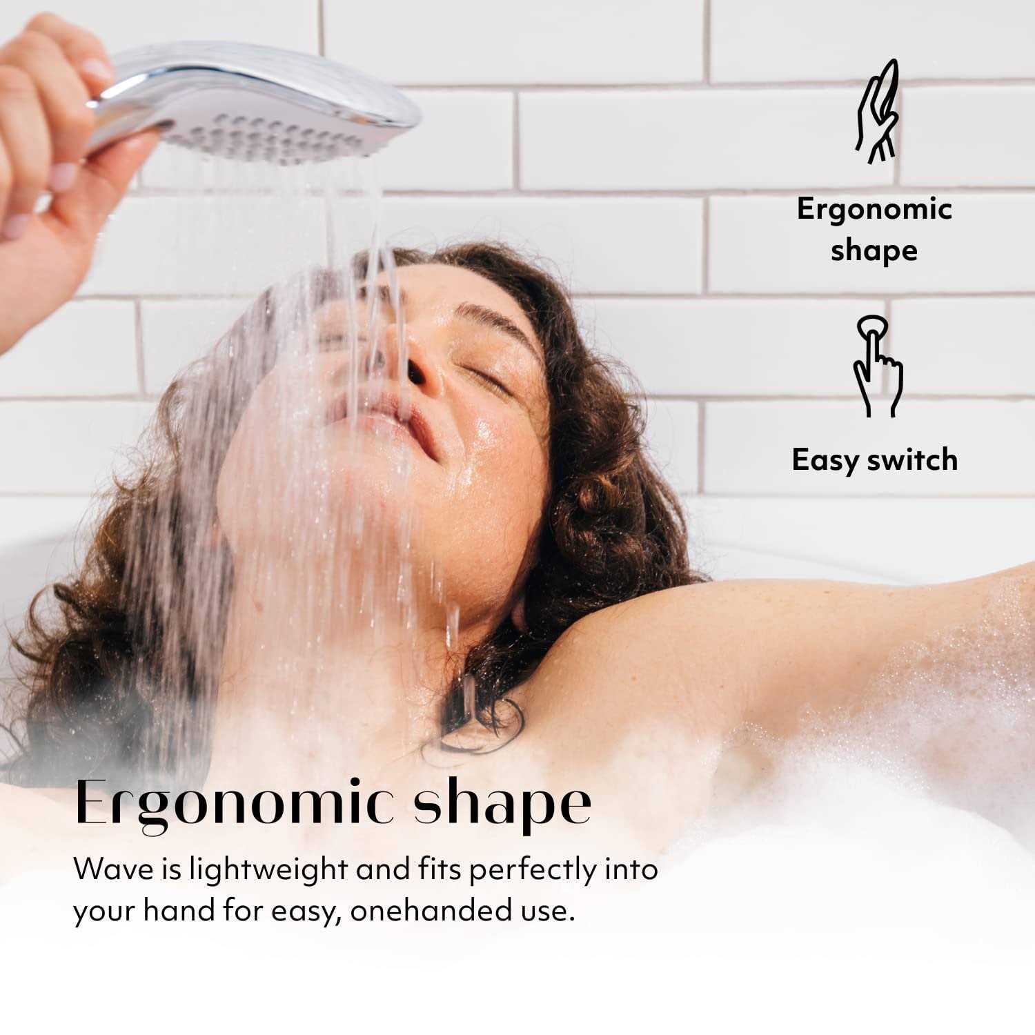 Womanizer Wave 2in1 Stimulation Showerhead Special Jets Personal Massager Water-Powered Stimulator - Cheap Fitting