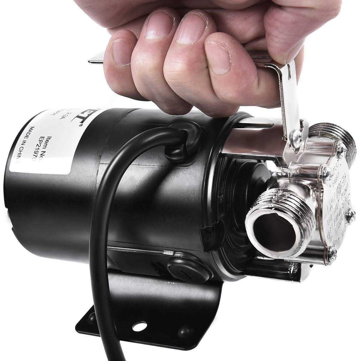 groupon Electric Power Water Transfer Removal Pump 120V With Hose - Cheap Fitting