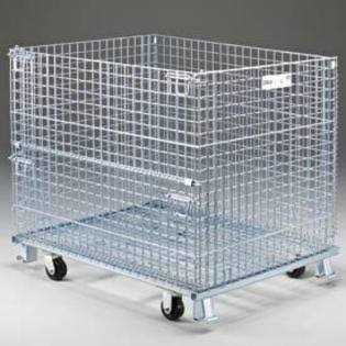 Nashville Wire Products GCAKIT42P Nashville Wire Products Folding Wire Container Caster Kit For 40 x 32 & 48 x 40 Models - Cheap Fitting