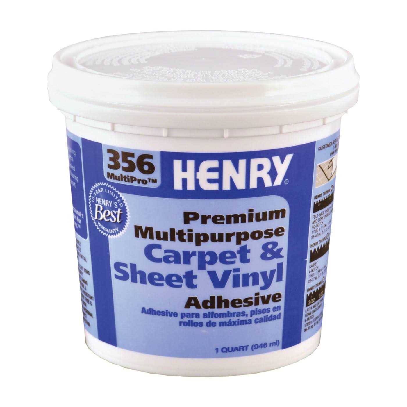 Henry 356 Multipurpose Floor Adhesive - Cheap Fitting