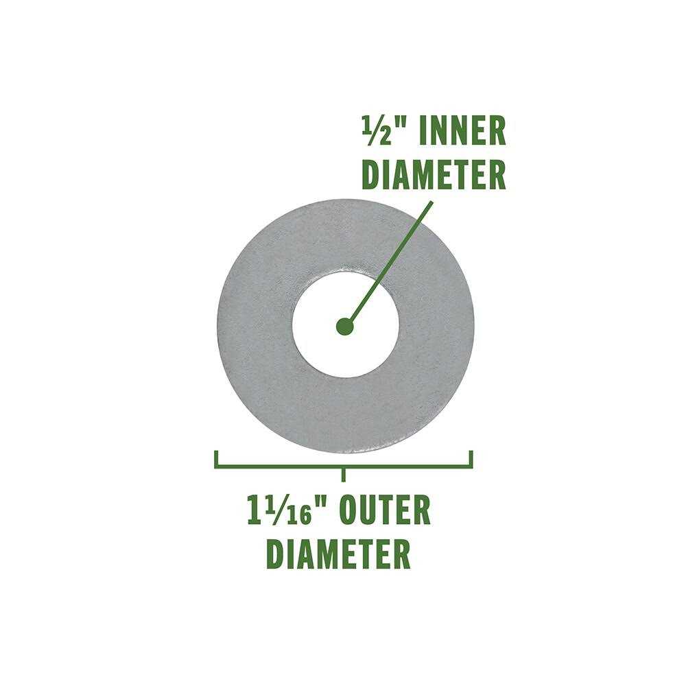 Hillman Hot Dipped Galvanized USS Flat Washer - Cheap Fitting