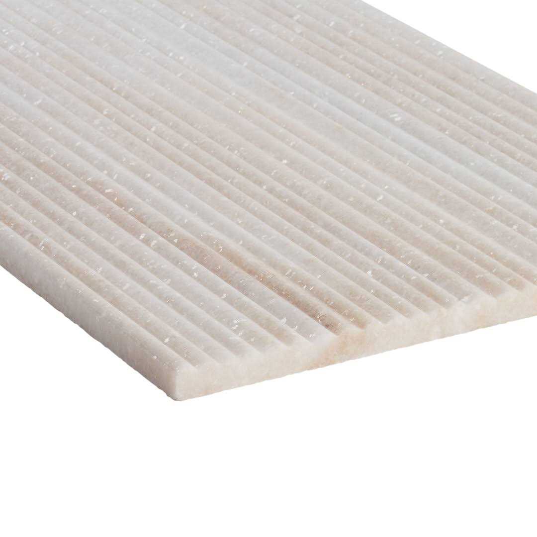 Striada 12” W x 24” L Marble Singular Tile Ivy Hill Tile - Cheap Fitting