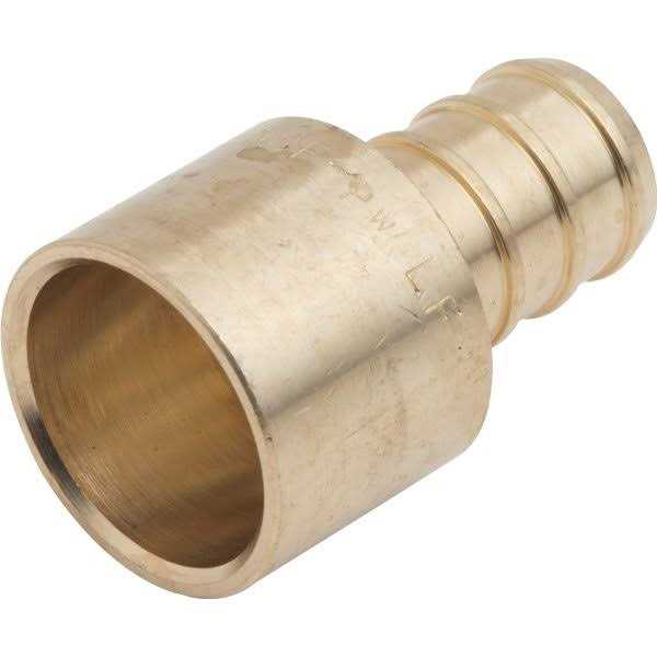 SharkBite 1/2 in. Brass PEX Barb x Female Copper Sweat Adapter - Cheap Fitting