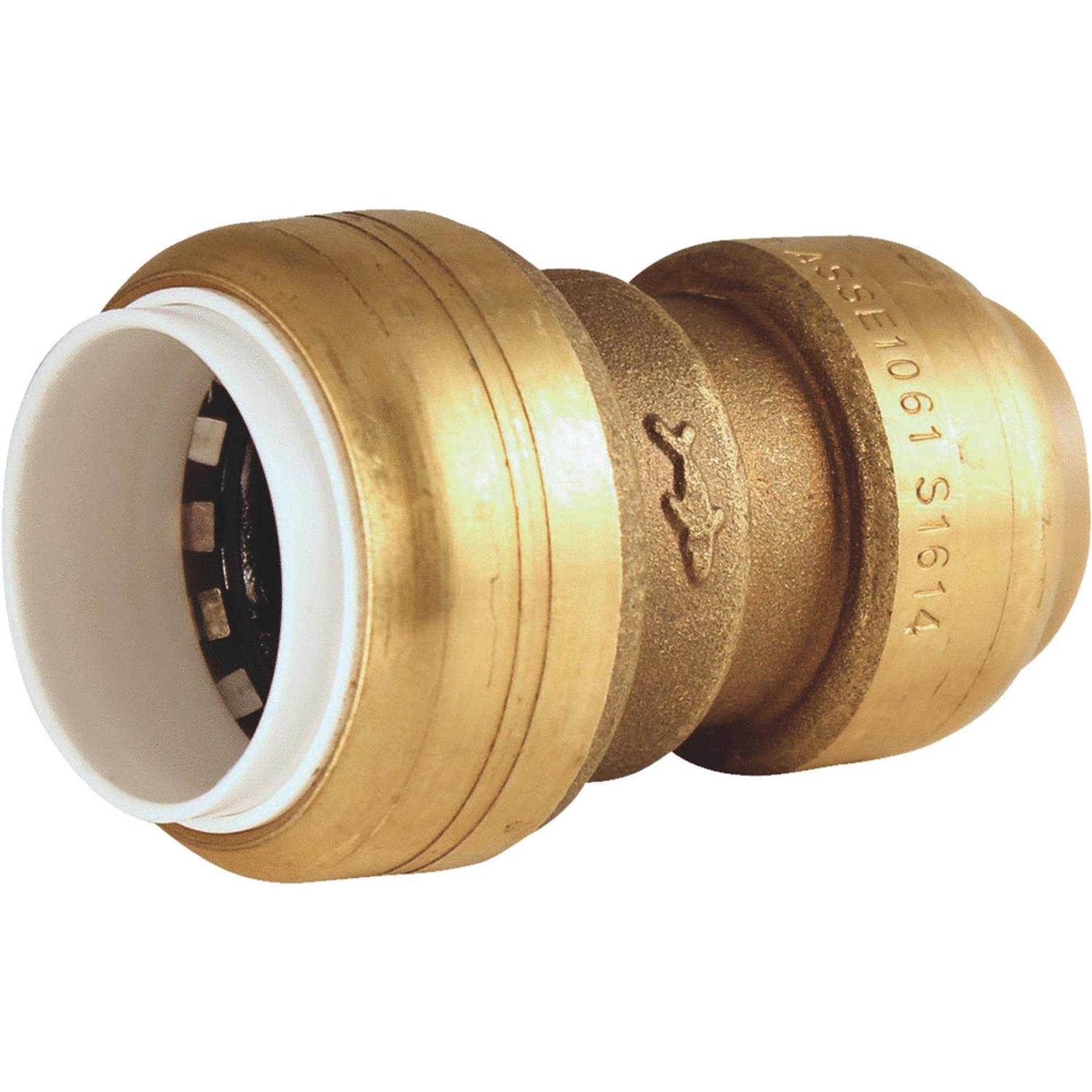 SharkBite 3/4 in. CTS x PVC Brass Push-to-Connect Coupling UIP4016A - Cheap Fitting