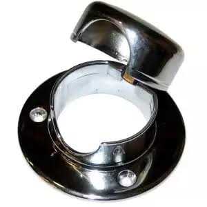 Whitecap T-Handle Latch Chrome Plated Zamac/Black Nylon - Cheap Fitting