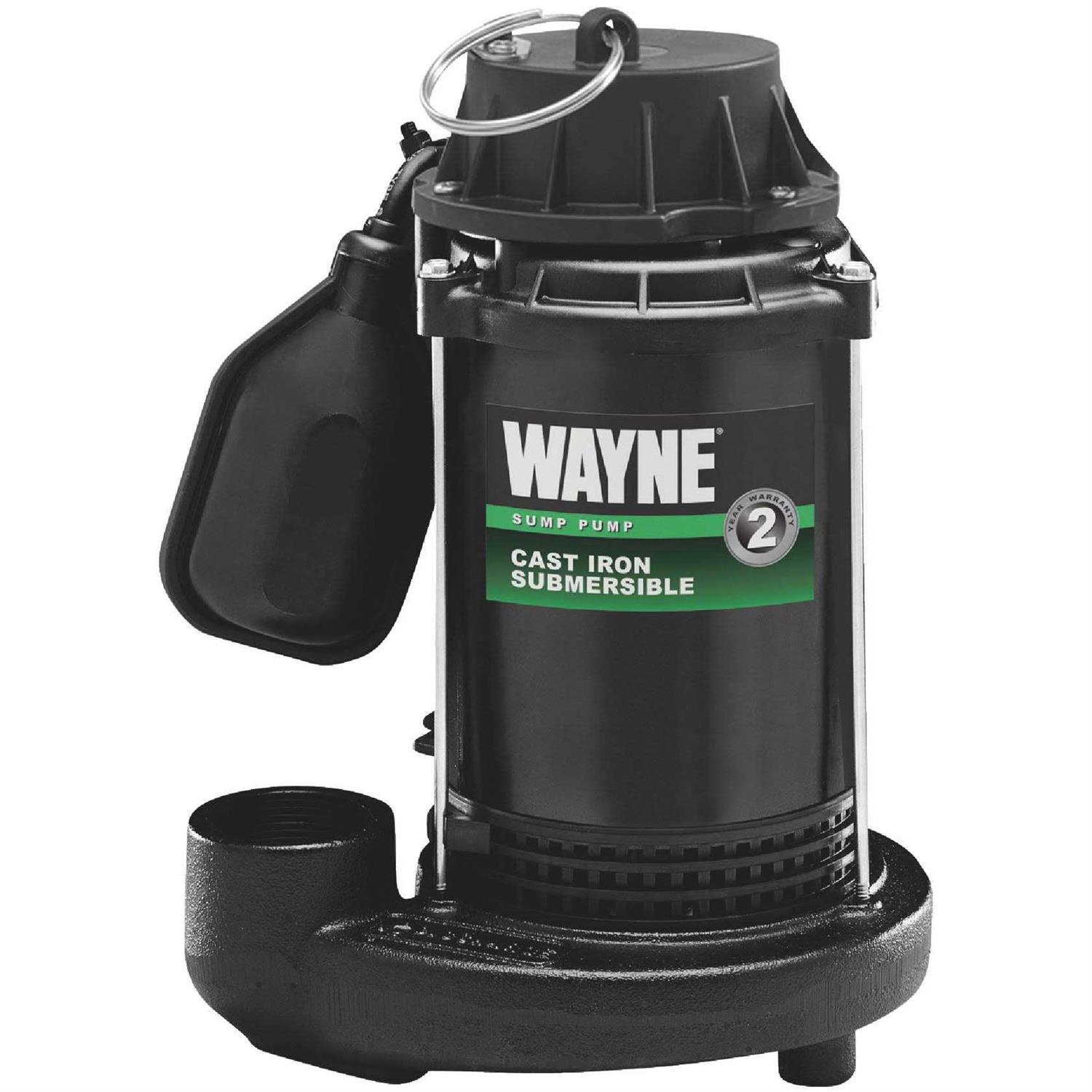 Wayne 3/4 HP Submersible Sump Pump - Cheap Fitting