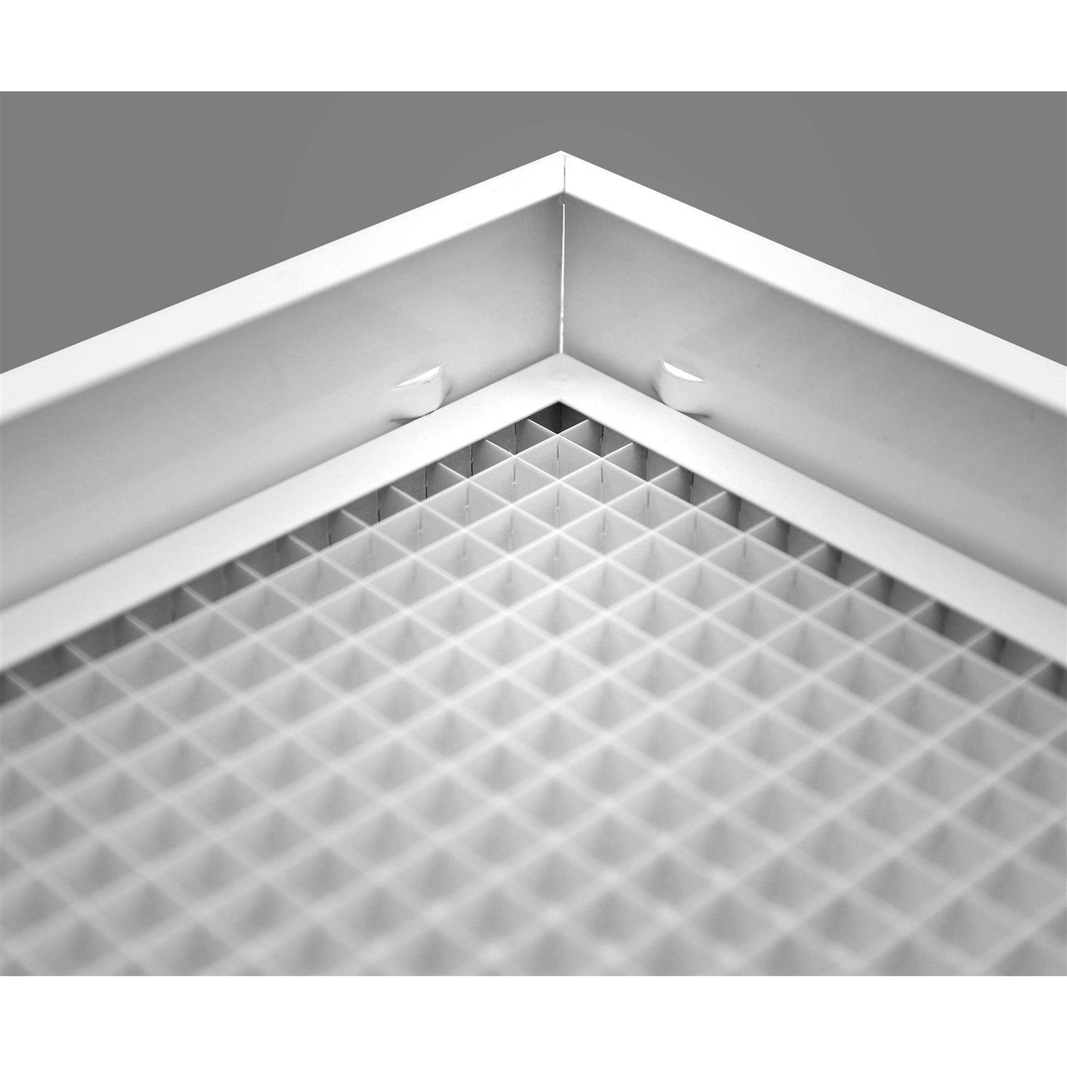Cube Core Eggcrate Return Air Filter Grille for 1 Filter - Cheap Fitting