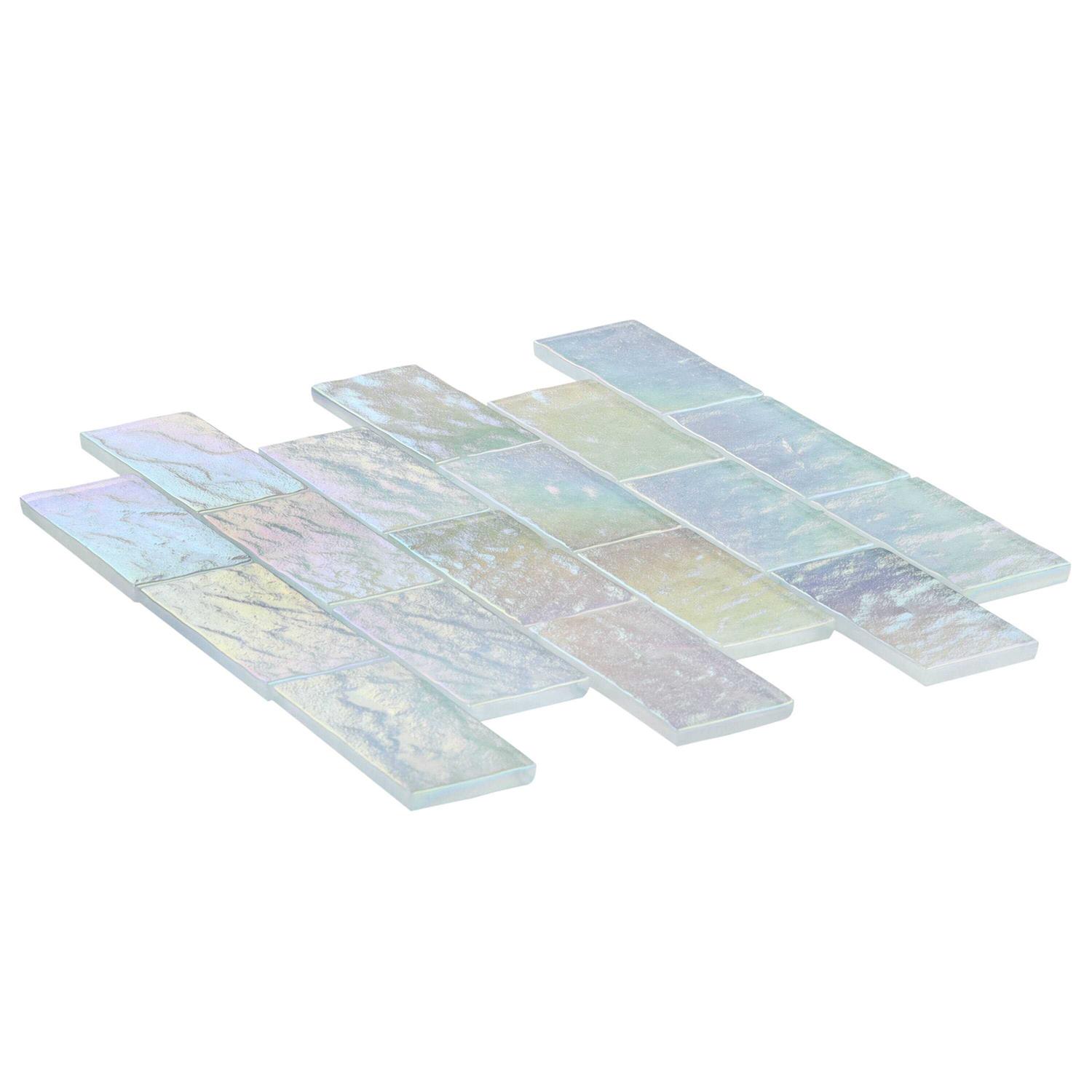 Ivy Hill Tile Speckle Blue 11.73 in. x 11.73 in. Polished Glass Wall Tile - Cheap Fitting