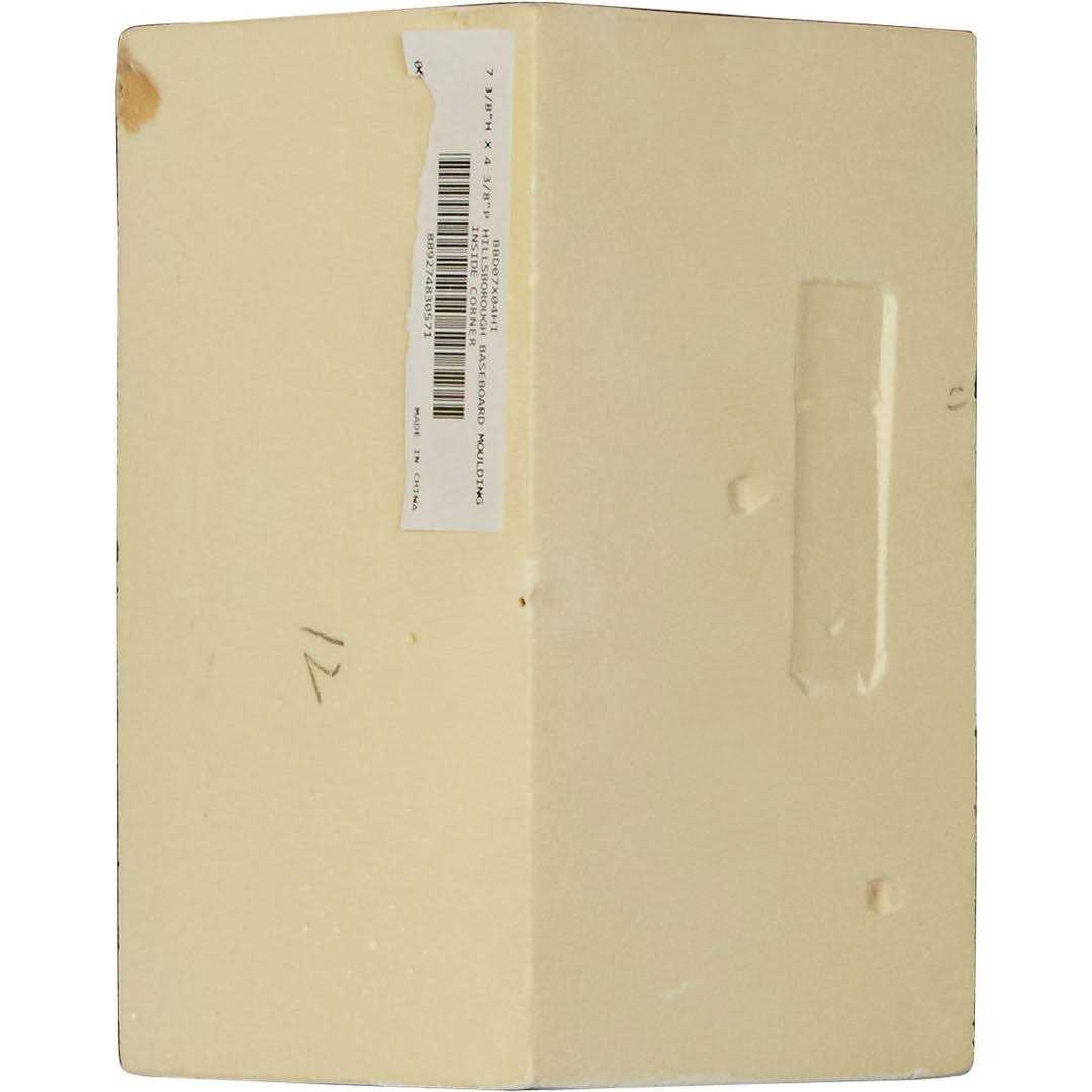 7 3/8H x 4 3/8P Hillsborough Baseboard Moulding Inside Corner Ekena Millwork BBD07X04HI - Cheap Fitting