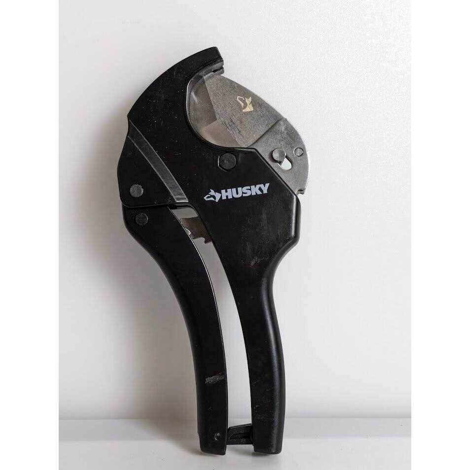 Husky 1-1/4 in. Ratcheting PVC Cutter 1003002231 - Cheap Fitting