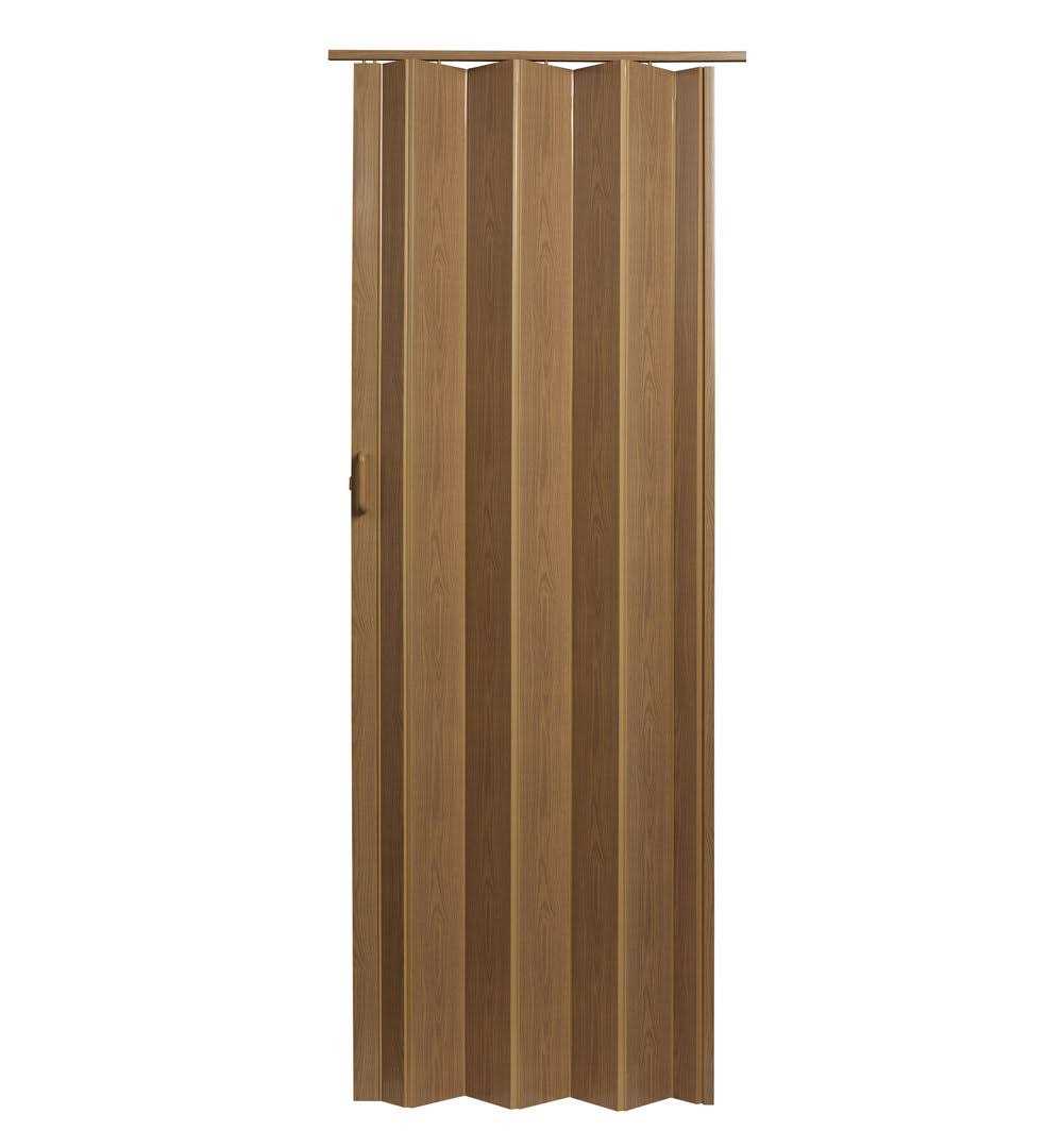 Homestyles Vienna Oak Woodgrain 36 x 80 PVC Interior Folding Door - Cheap Fitting