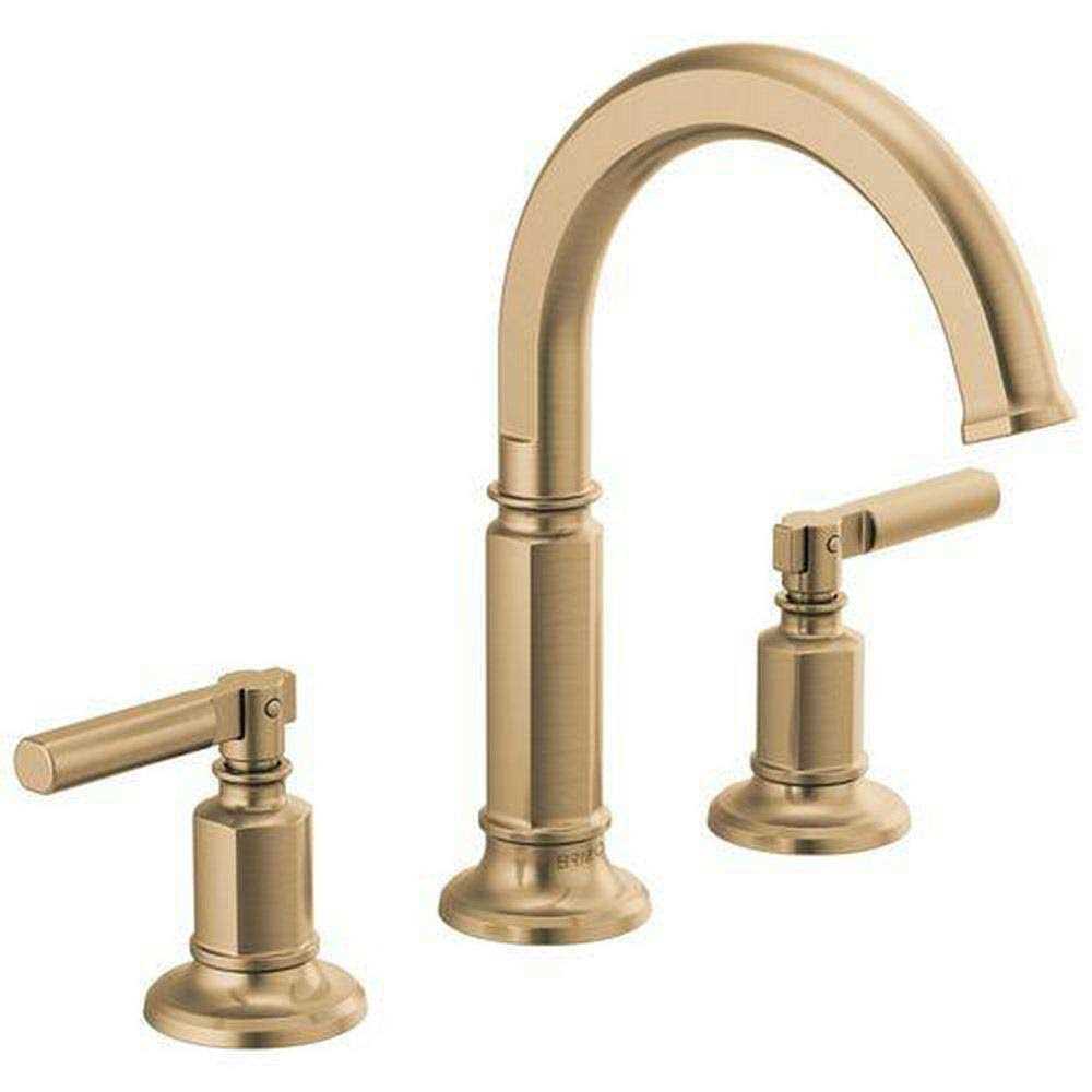 Brizo Invari Widespread Lavatory Faucet with Arc Spout 65376LF-GLLHP-ECO - Cheap Fitting