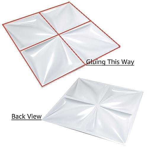 Art3d Decorative 3D Wall Panels Textured 3D Wall Covering - Cheap Fitting