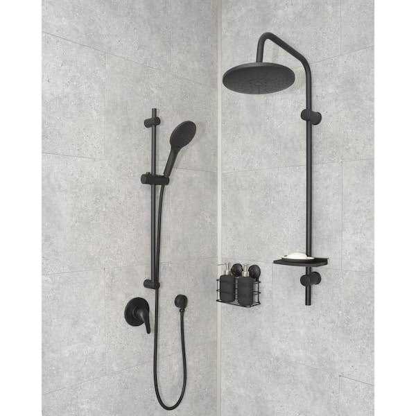 48 x 0.6 Metal Corner Piece Tile Trim in Silver Innovera Decor by Palram 706610 - Cheap Fitting