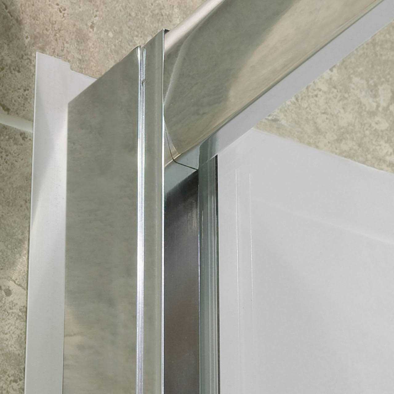 DreamLine Visions Double Sliding Semi-Frameless Shower Door SHDR-1160726-01 - Cheap Fitting