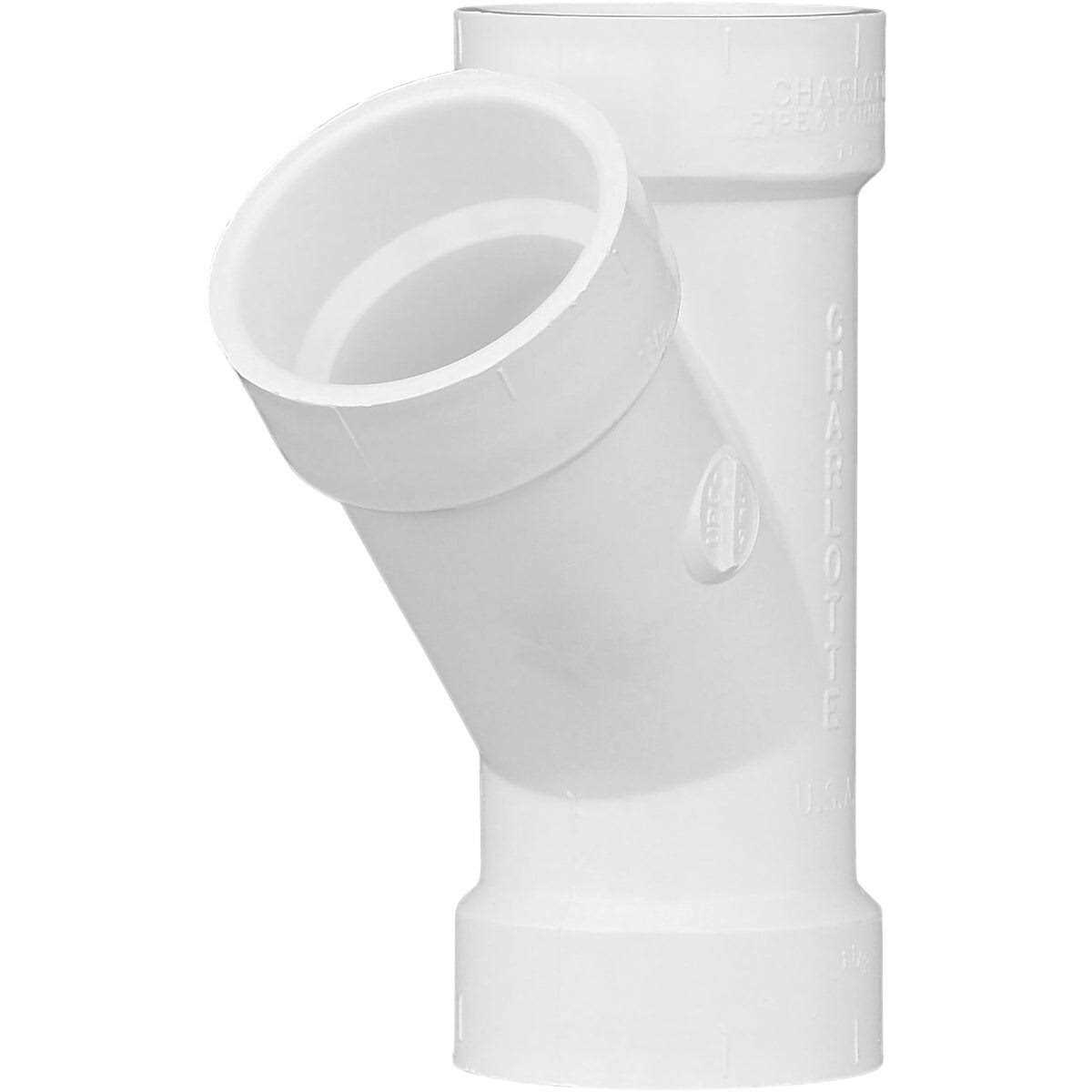 Charlotte Pipe 1-1/2 DWV Wye - Cheap Fitting