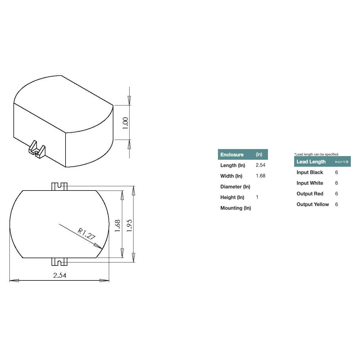 Espen 15W Constant Current LED 120V Driver - Cheap Fitting