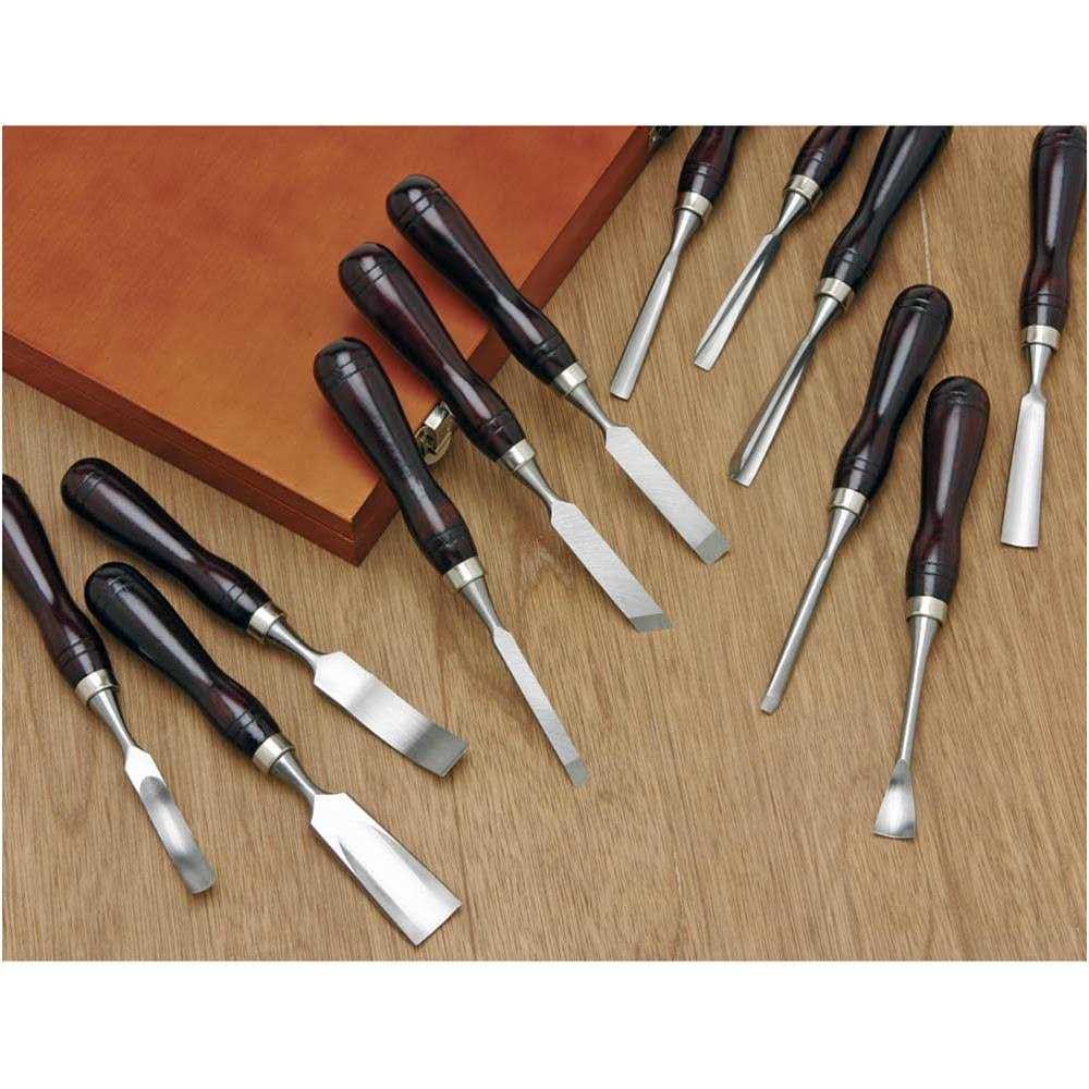 Grizzly 12Pc Chisel Set In Wooden Box H7923 - Cheap Fitting