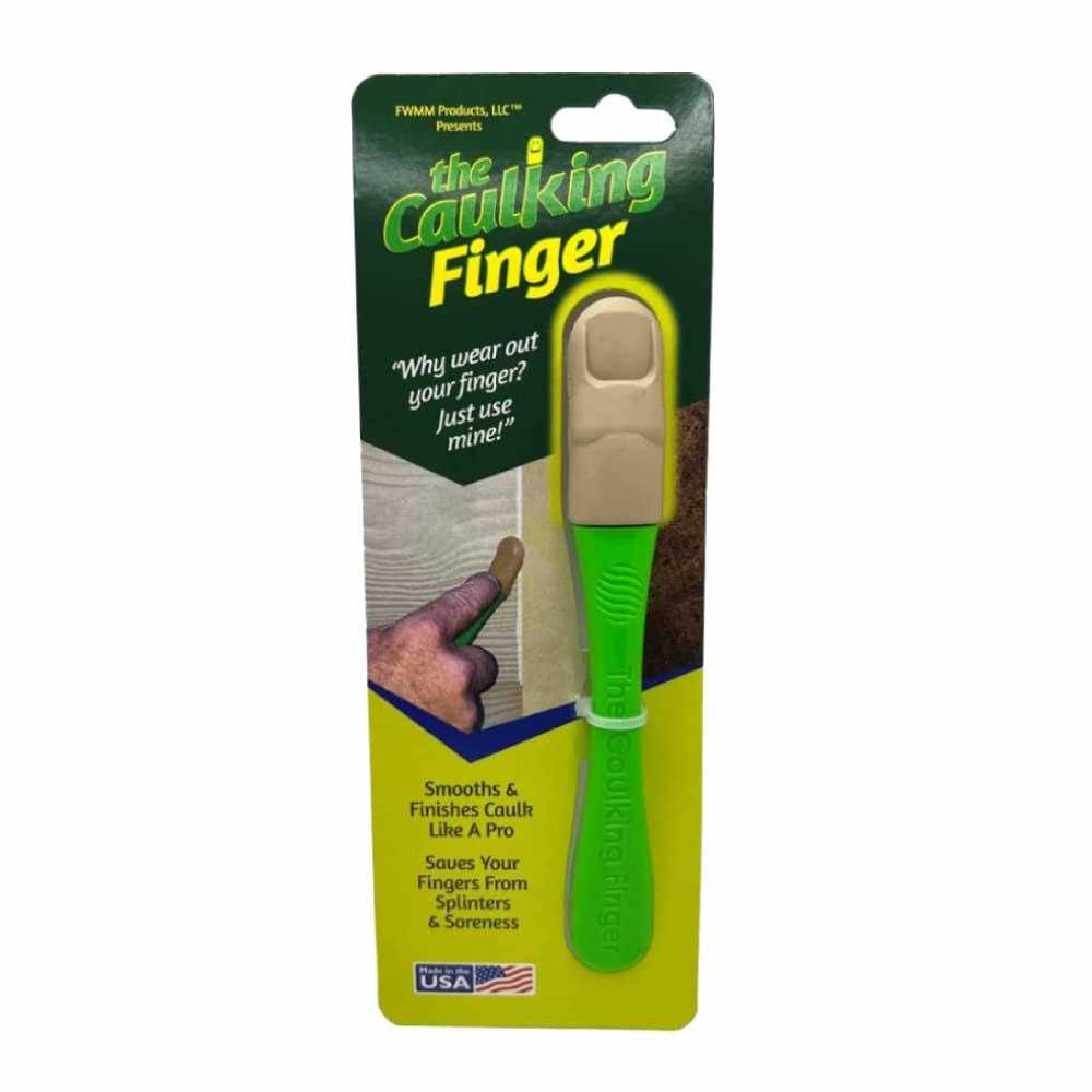 The Caulking Finger Caulk Tool - Cheap Fitting