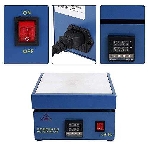 Soiiw 110v 850w Led Microcomputer Electric Hot Plate Preheat Soldering Preheating Station Welder Hot Plate Rework Heater Lab - Cheap Fitting