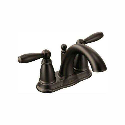 Moen Banbury Matte Black 1-Handle Bathroom Faucet - Cheap Fitting