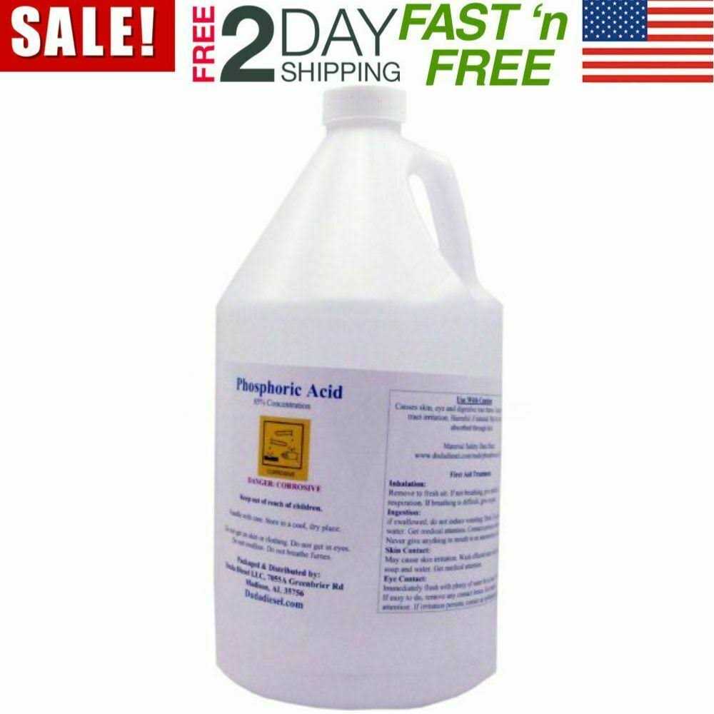 Duda Energy Phosphoric Acid 1 Gallon Food Grade 1 Gal = 3.78 L - Cheap Fitting