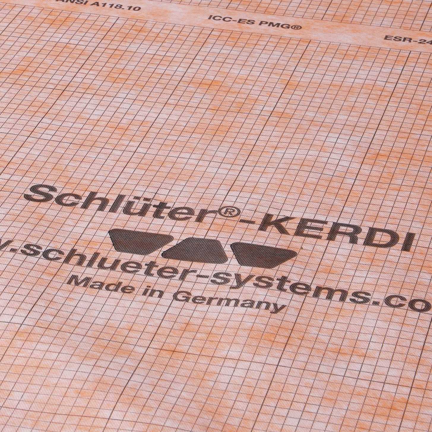 Schluter Kerdi Waterproofing Membrane - Cheap Fitting