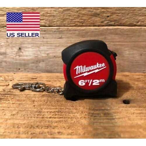 Milwaukee 6 ft. Keychain Tape Measure - Cheap Fitting