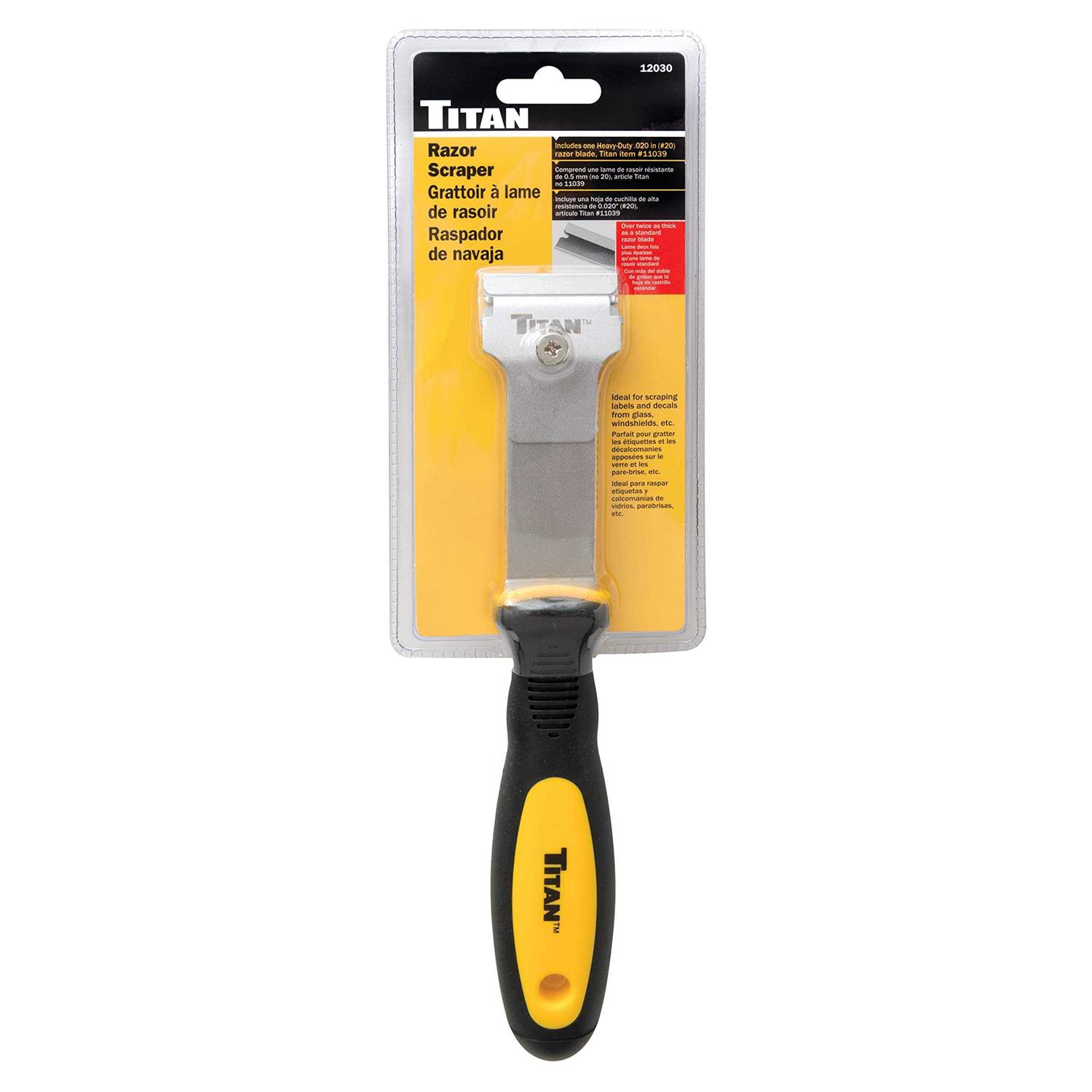 Titan Tools 12030 Single Edge Razor Blade Scraper - Cheap Fitting